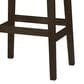 Fleming Furniture Co. Kady Stationary Stool with Wood Seat in Mineral, , large