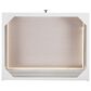 James Martin Vanities Athens 30" Makeup Counter in Glossy White with 3 cm White Zeus Quartz Top, , large