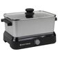 West Bend 5-Quart Versatility Slow Cooker in Silver, , large