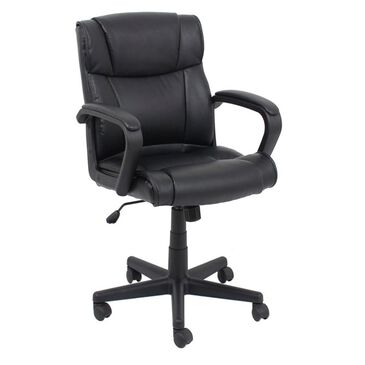 Global Seating Mid-Back Manager Chair in Midnight Black, , large