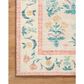 Loloi Rifle Paper Co. x Loloi Eden Mughal Rose Blush 2"-6" x 11"-6" Runner Rug, , large