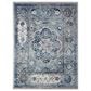 Amer Rugs Alexandria 7"9" x 9"9" Gray and Sea Blue Area Rug, , large