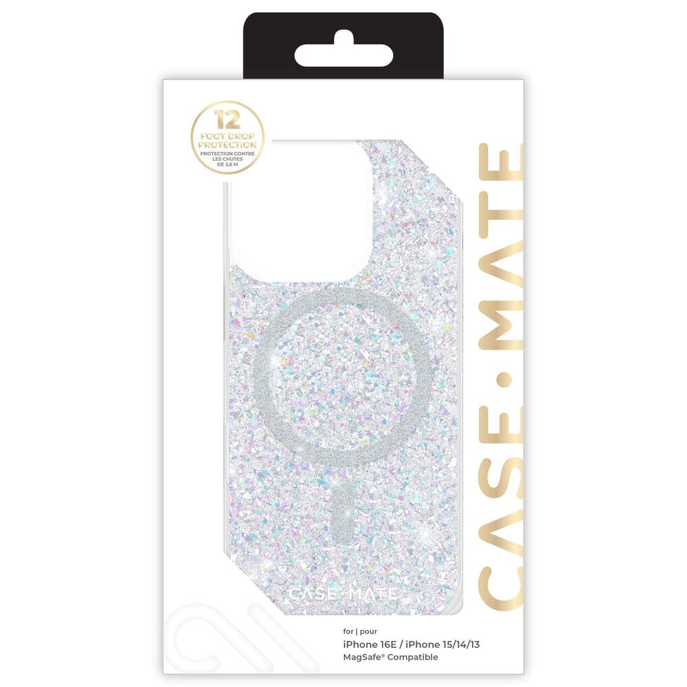 Case-Mate Twinkle MagSafe Case for Apple iPhone 16e/15/14/13 in Disco, , large