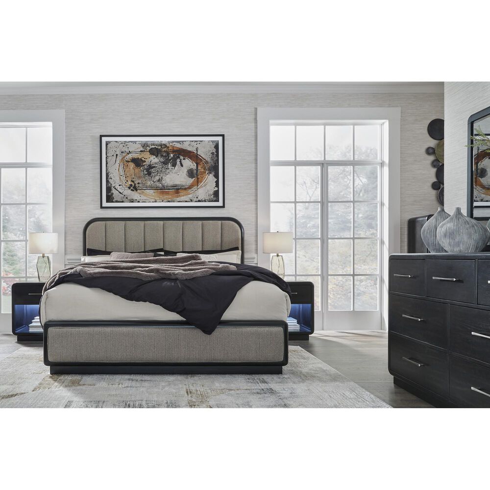 Millenium Rowanbeck Nightstand in Black, , large