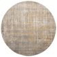 Safavieh Adirondack ADR207A 6" Round Creme and Gold Area Rug, , large