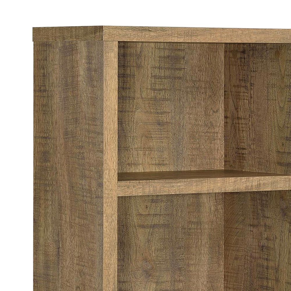 Coaster Westpark 3-Shelf Bookcase with USB and Lockable Drawer in Mango, , large