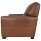 Softline Leather Stationary Sofa in Splendor Chestnut, , large