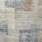 Surya Avellino 5"3" x 7" Light Beige, Light Gray, Gray, Tan, Deep Teal and Light Olive Area Rug, , large