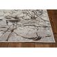 Kas Oriental Rugs Inspire Escape 2"2" x 6"11" Ivory and Grey Runner, , large