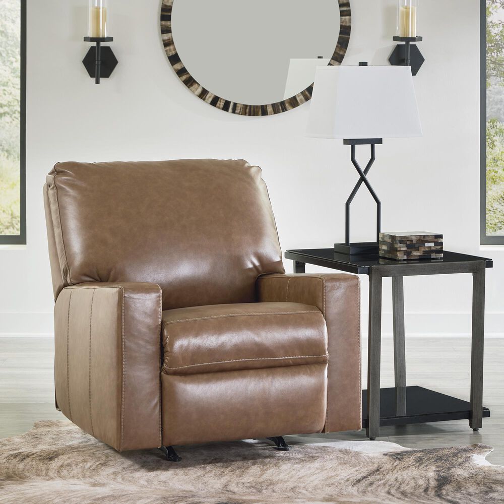 Ashley Bolsena Manual Recliner in Caramel, , large
