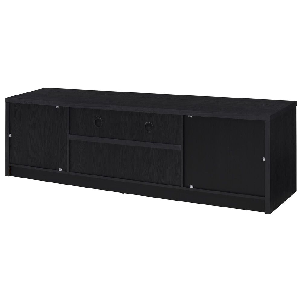 Coaster Winfield 78" TV Stand in Black, , large
