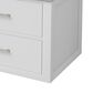 Lexora Home Castor 48" Single Bathroom Vanity in White with 2 cm White Carrara Marble Top and Rectangular Sink, , large