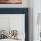 Ashley Bostwick Shoals 4-Piece Twin Panel Bedroom Set in White, , large