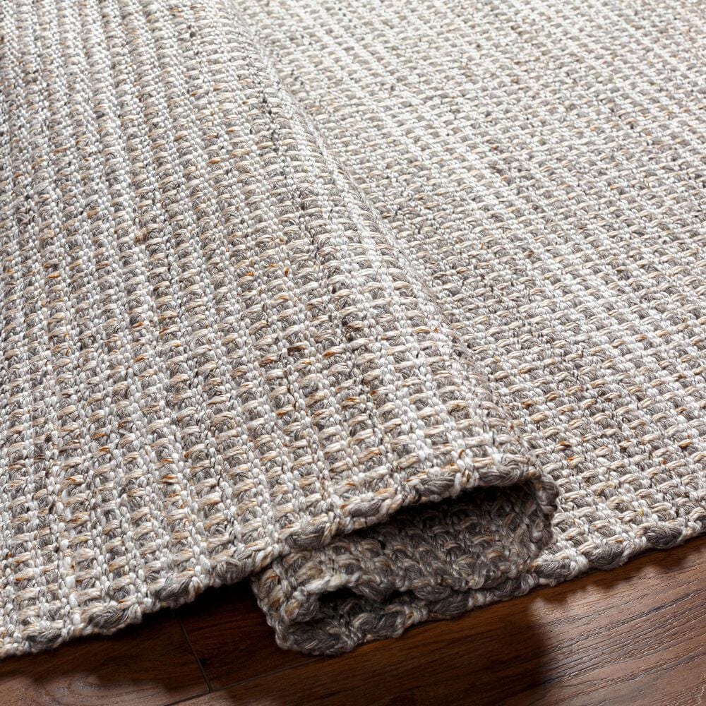 Surya Sara SRU-2302 2&#39; x 3&#39; Gray, Brown, Black, Cream, Dark Brown Area Rug, , large