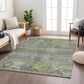 Dalyn Rug Company Karaj KJ5 8" x 10" Sage Indoor/Outdoor Area Rug, , large