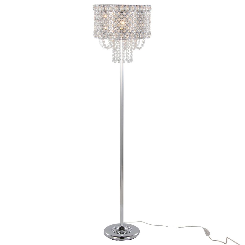 Grandview Gallery Floor Lamp in Polished Chrome, , large