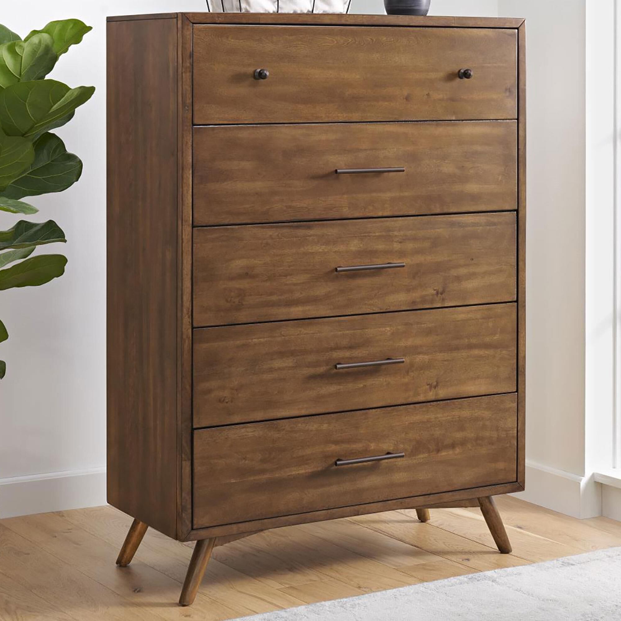Martin Svensson Home 5-Drawer Chest in Cinnamon