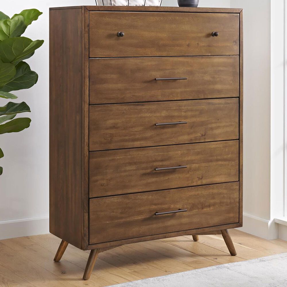 Martin Svensson Home 5-Drawer Chest in Cinnamon, , large