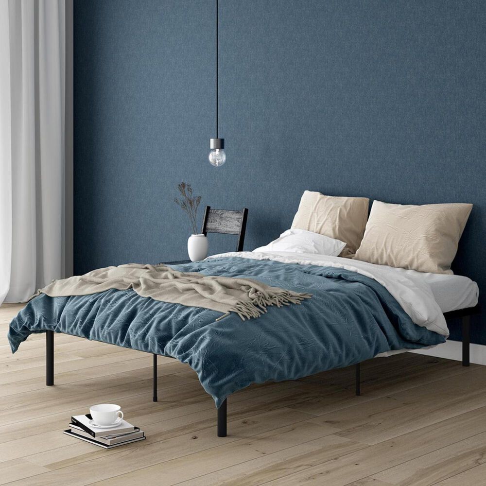 DHP Signature Sleep Laurier Full Platform Bed in Black, , large