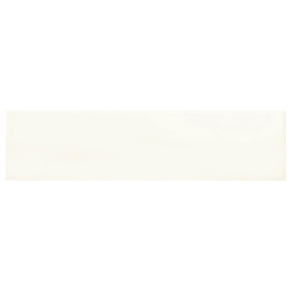 Emser Catch Ivory 6" x 18" Matte Ceramic Tile, , large