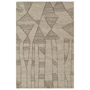Momeni Teppe 8" x 10" Grey Area Rug, , large