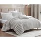 Hallmart Collectibles Ethan 4-Piece Full/Queen Comforter Set in Gray, , large