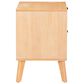 Linon Home Decor Reid 2-Drawer Nightstand in Natural, , large