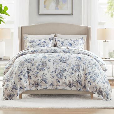 Hampton Park Contessa 3-Piece King Duvet Set in Blue, , large