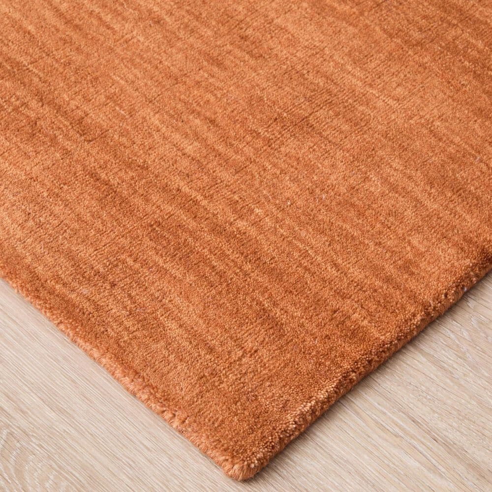 Feizy Luna Orange 8&#39; x 11&#39; Area Rug, , large