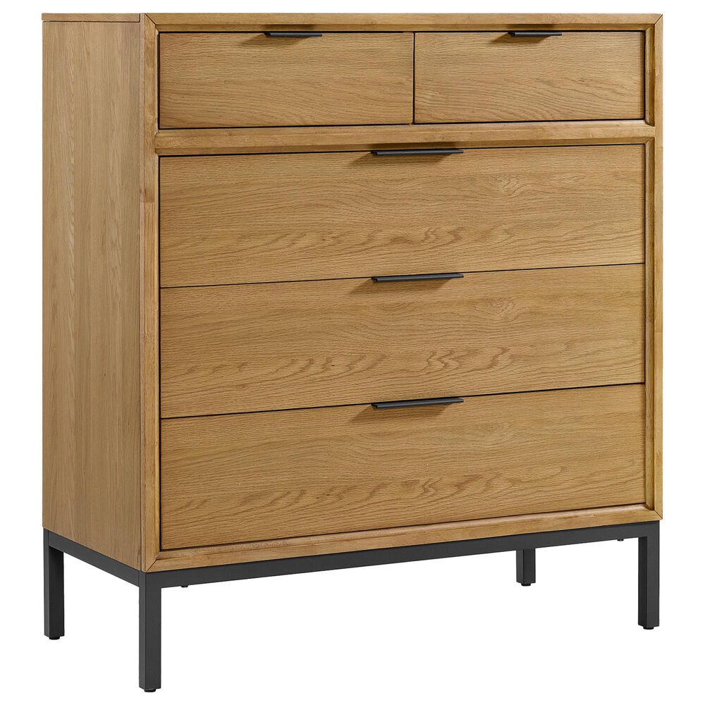 Hawthorne Furniture Newport 4-Drawer Chest in Natural Oak, , large