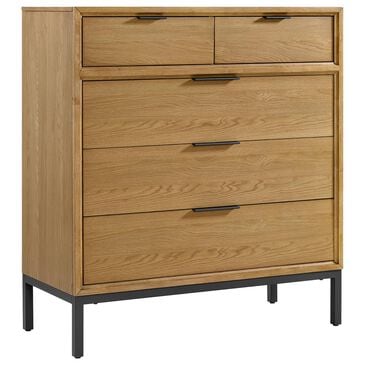 Hawthorne Furniture Newport 4-Drawer Chest in Natural Oak, , large
