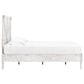 Ashley Shawburn 2-Piece Full Panel Bed Set in White and Dark Charcoal, , large