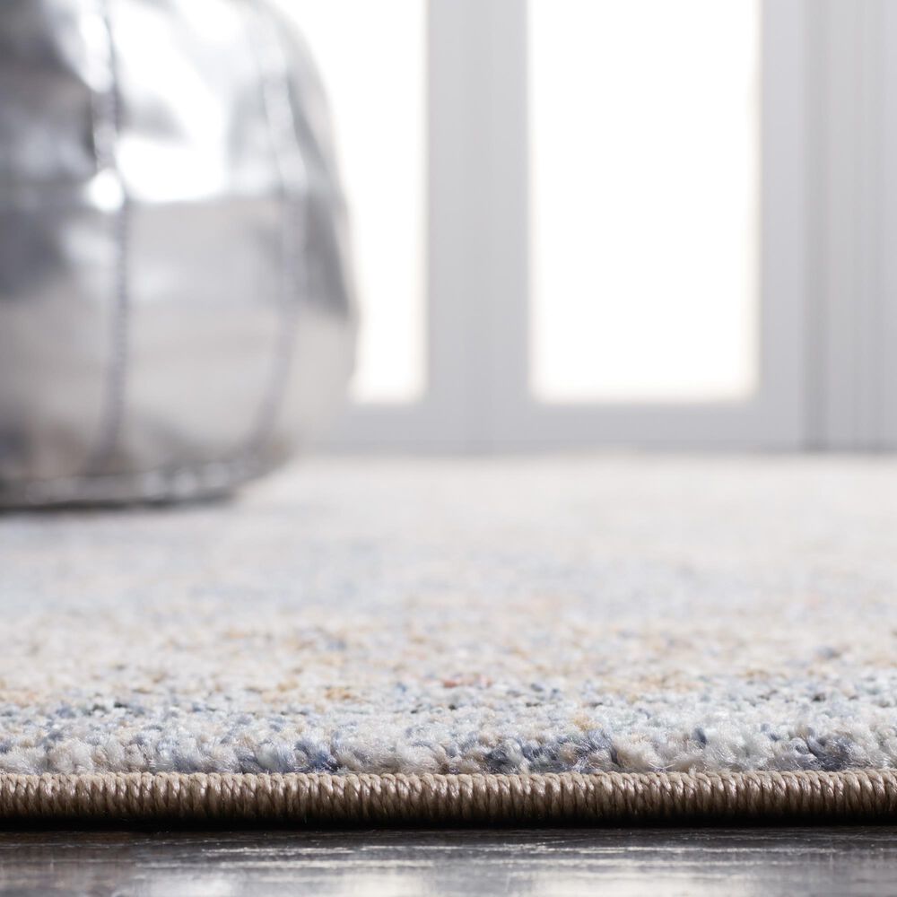Safavieh Jasmine 2&#39;2&quot; x 9&#39; Blue and Grey Runner, , large