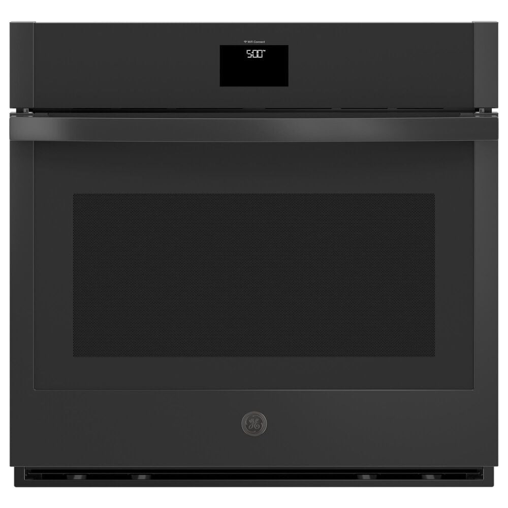 GE Appliances 2-Piece Kitchen Package with 30&quot; Smart Built-In Single Wall Oven and 30&quot; Electric Cooktop in Black, , large