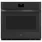 GE Appliances 2-Piece Kitchen Package with 30" Smart Built-In Single Wall Oven and 30" Electric Cooktop in Black, , large