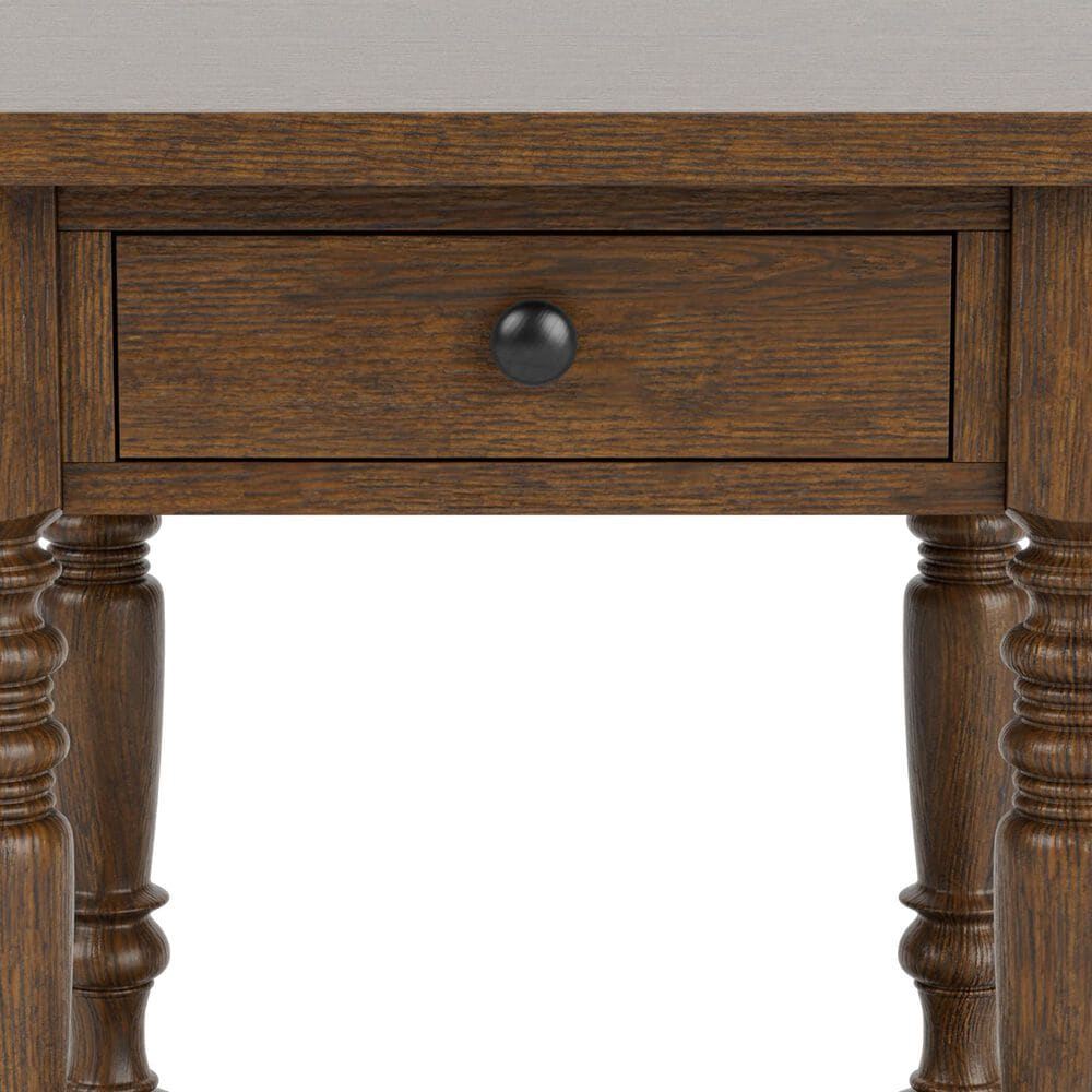 Riverside Furniture Eastlake End Table in Whiskey Oak, , large