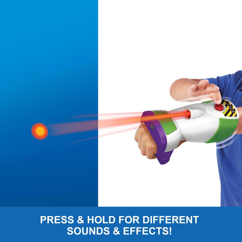 Pixar Toy Story 5 Buzz Lightyear Roleplay Laser Gauntlet with Lights and Sounds, , large