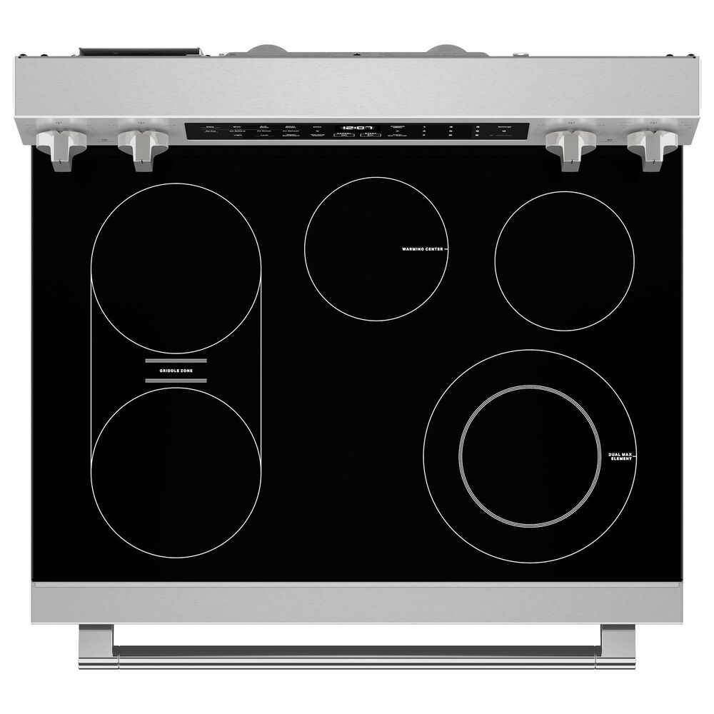Maytag 5.3 Cu. Ft. Freestanding Electric Range with Grill Mode in Fingerprint Resistant Stainless Steel, , large