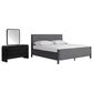 Urban Home Elora 3-Piece Eastern King Bedroom Set in Jet Black, , large