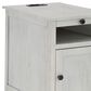 Ashley Treytown Chairside End Table in Whitewashed, , large