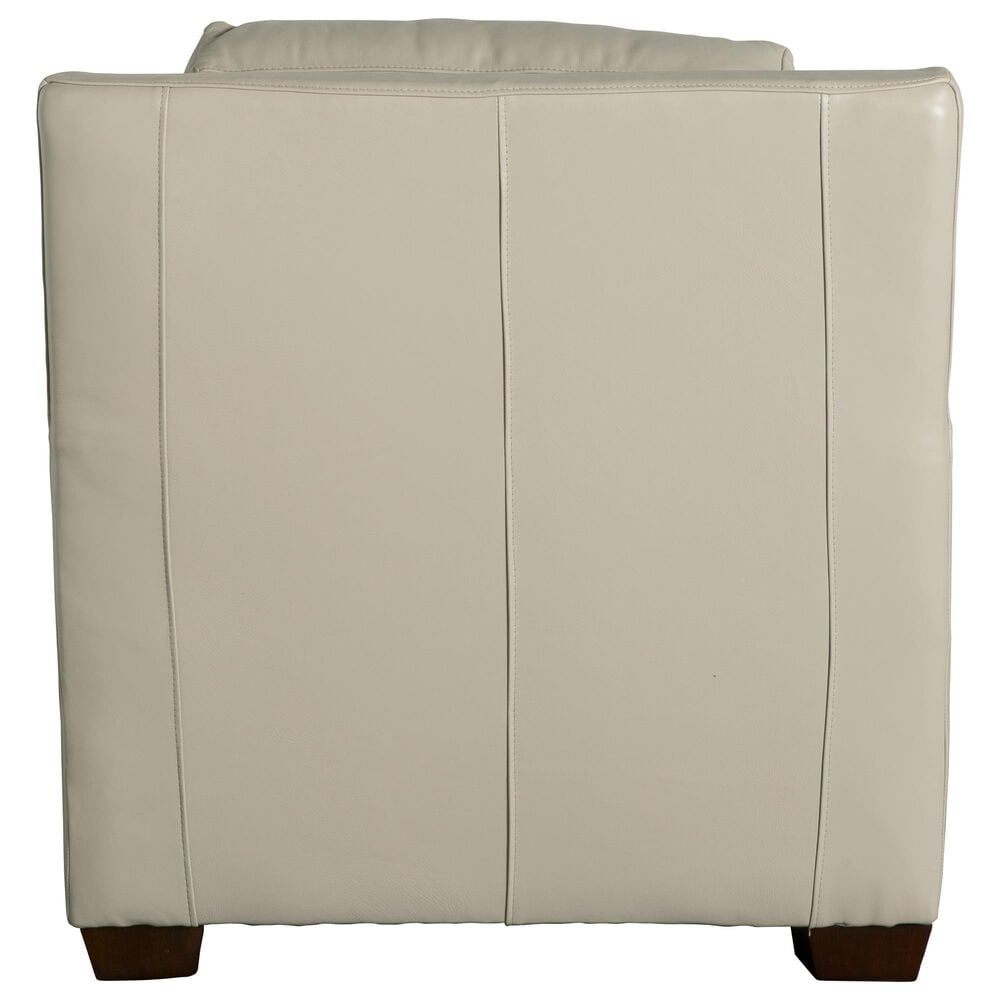 USA Premium Leather Accent Chair in Pebble Bone, , large