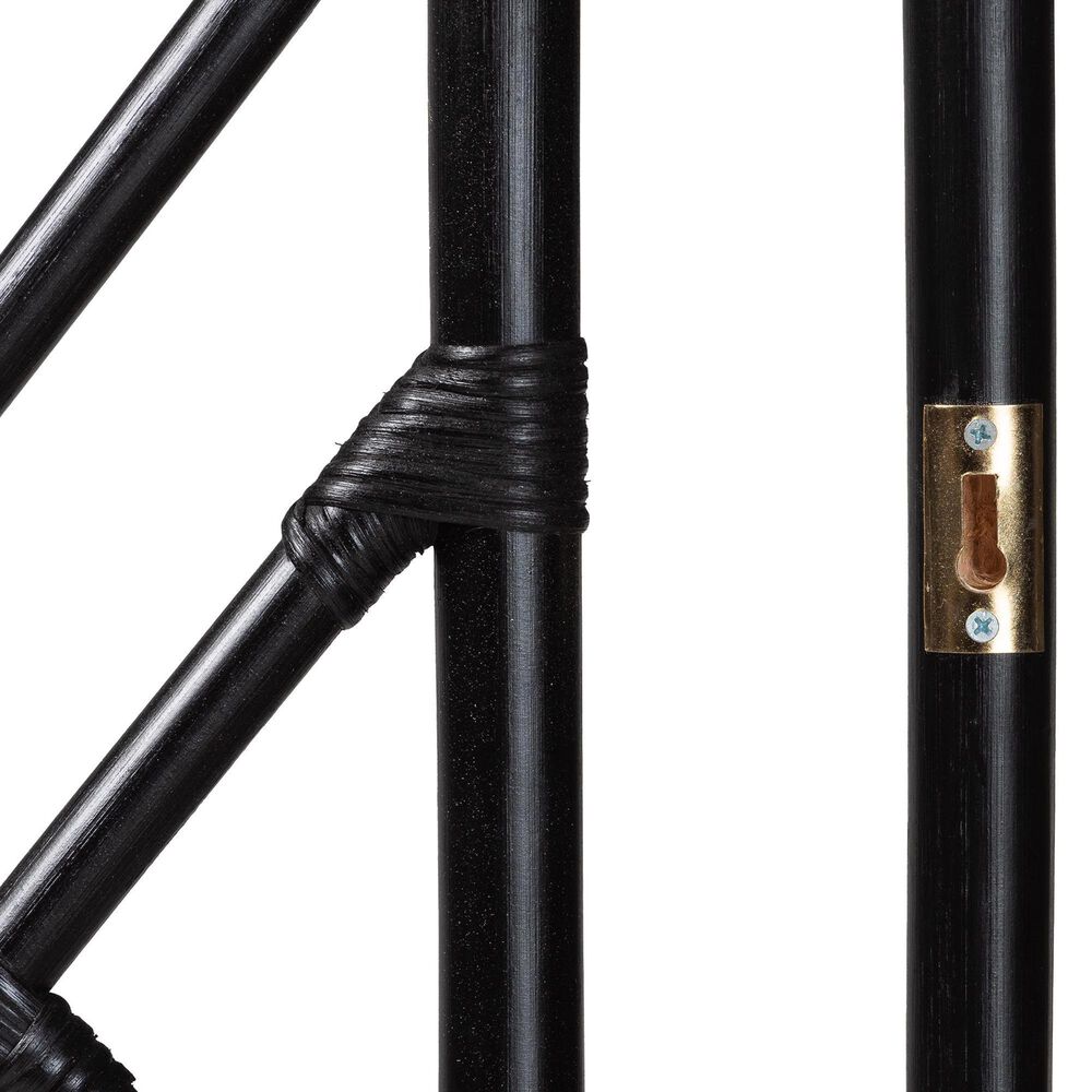 Baxton Studio Karavo King Standalone Headboard in Black, , large