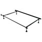 Home by Hollywood Twin/Full Deluxe Bed Frame in Black, , large