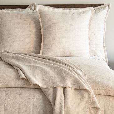 Ann Gish Macau King Quilted Coverlet in Natural, , large