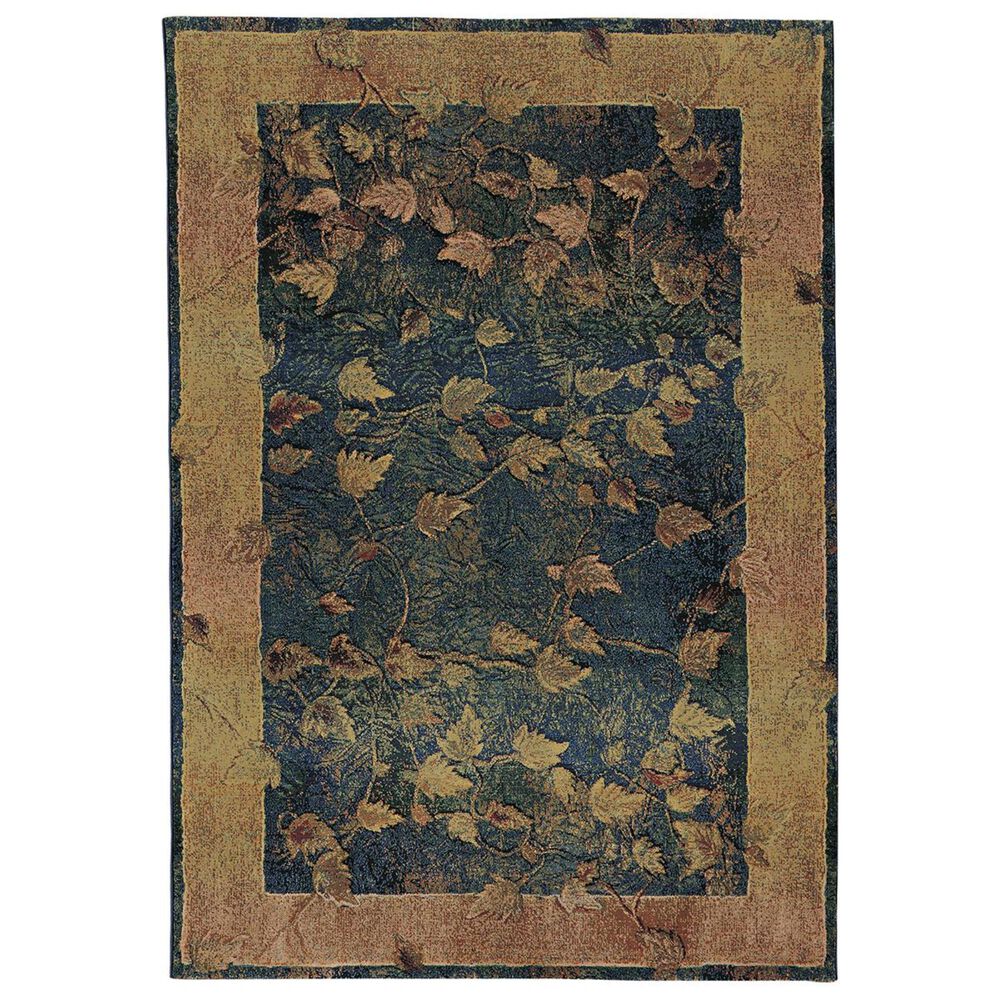 Oriental Weavers Kharma 349B4 9"9" x 12"2" Blue Area Rug, , large