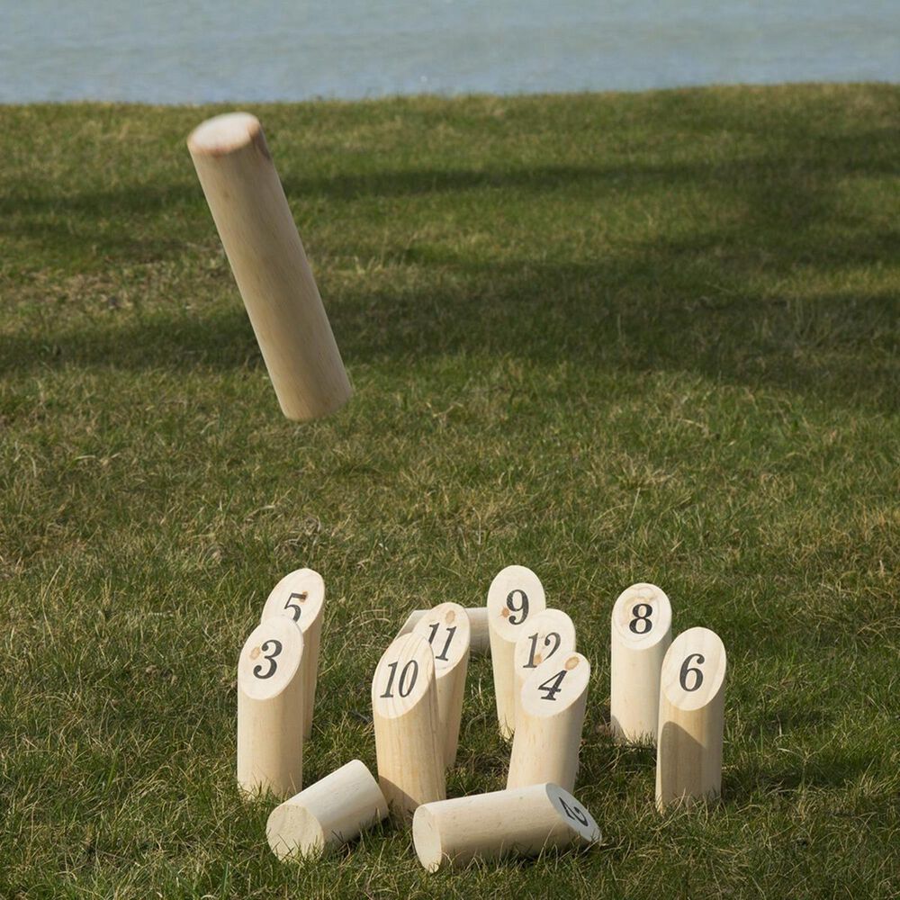 Timberlake Hey! Play! Wooden Throwing Game in Natural, , large