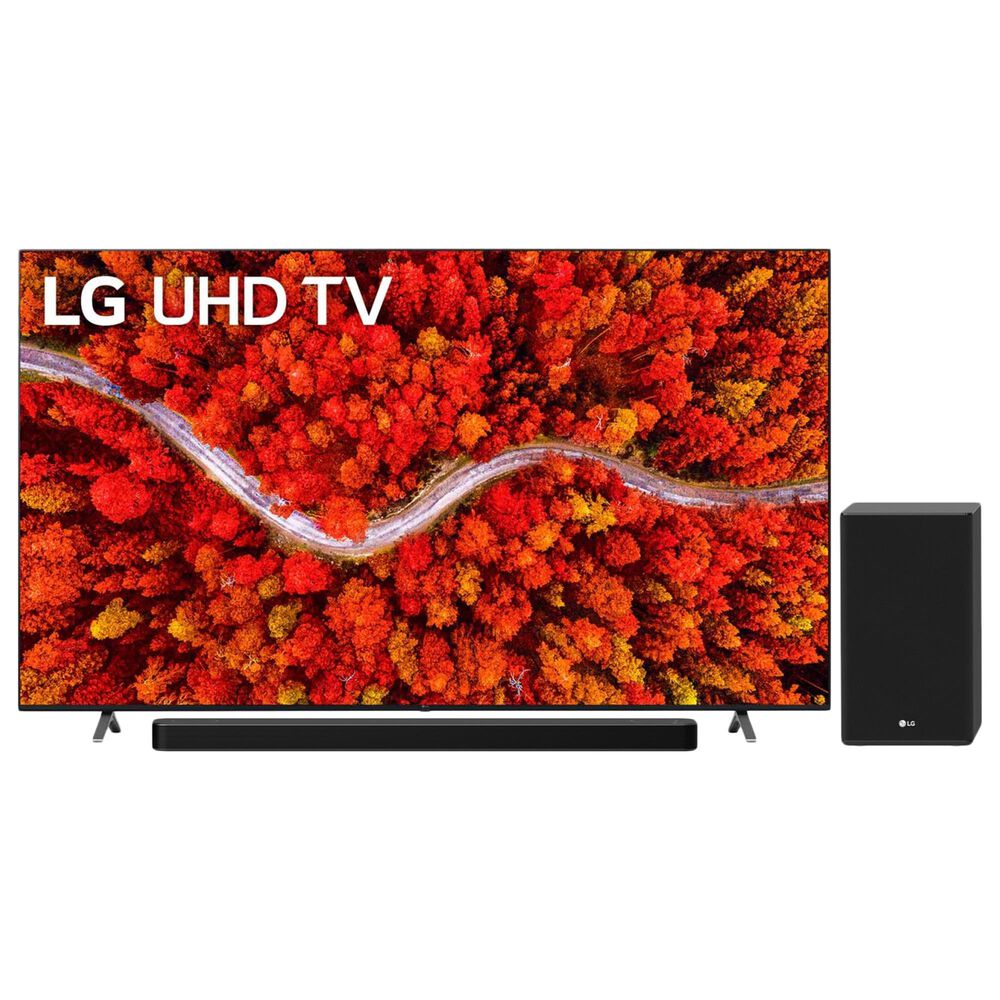 LG 86" Class 4K LED UHD - Smart TV with 3.1.2 Channel Sound Bar, , large