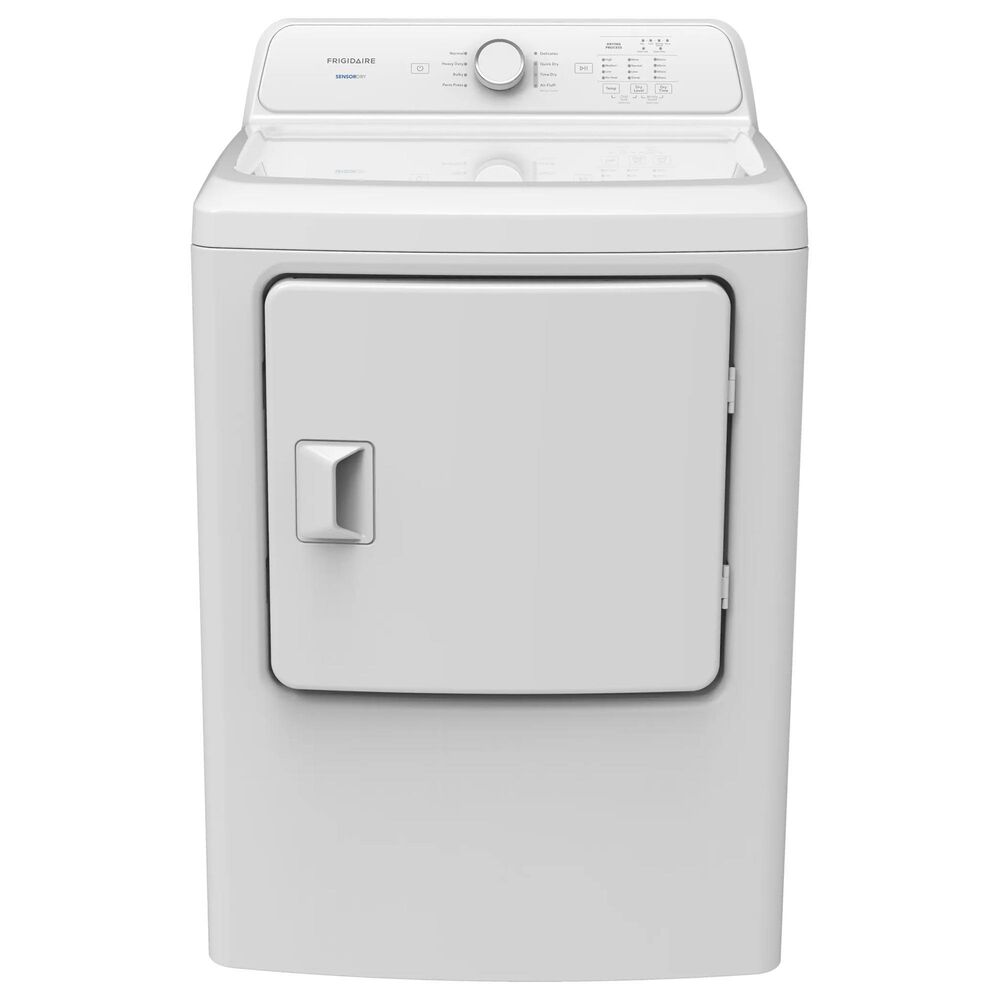 Frigidaire 4.1 Cu. Ft. Top Load Washer and 7 Cu. Ft. Electric Dryer Laundry Pair in White, , large