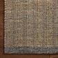 Loloi Cornwall 8"6" x 11"6" Charcoal and Natural Area Rug, , large