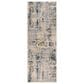 Surya Laila 2"7" x 10" Teal, Saffron, Sage, Gray and Cream Runner, , large